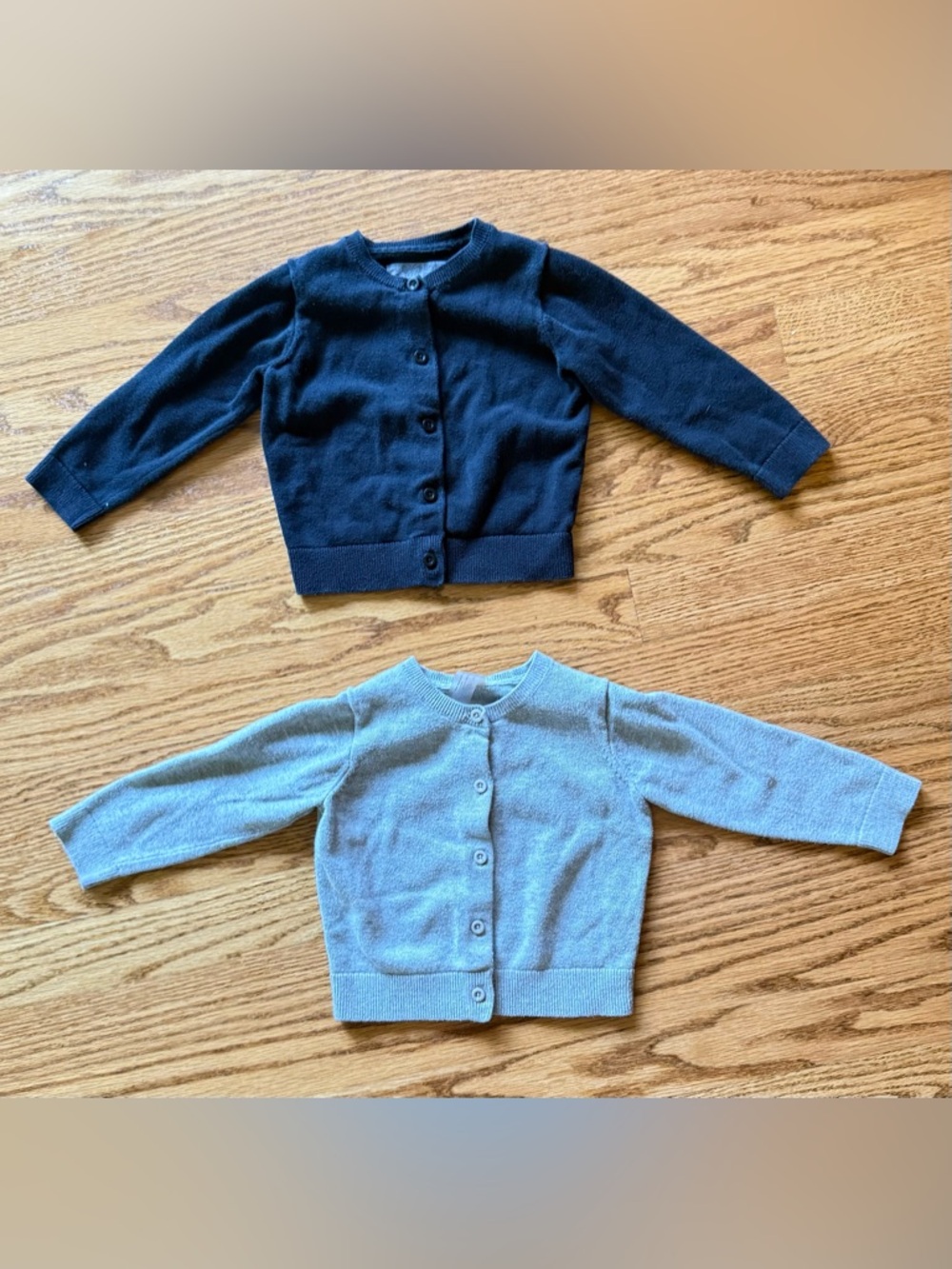 Primary Kids Crewneck Sweaters in Black and Gray